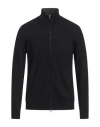 +39 Masq Man Cardigan Black Size 40 Merino Wool