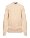 +39 Masq Man Sweater Beige Size 44 Wool