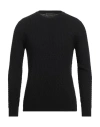 +39 Masq Man Sweater Black Size 46 Cotton In Black