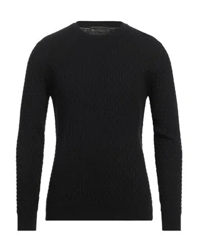 +39 Masq Man Sweater Black Size 46 Cotton