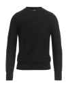 +39 Masq Man Sweater Black Size 42 Polyamide, Acrylic, Wool