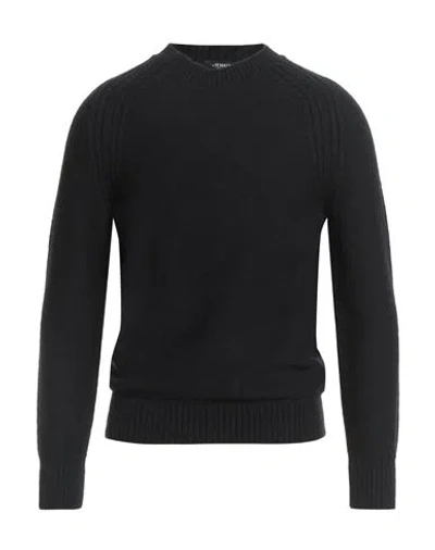 +39 Masq Man Sweater Black Size 42 Polyamide, Acrylic, Wool