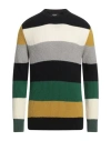 +39 Masq Man Sweater Black Size 46 Wool