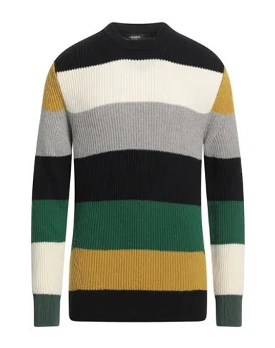 +39 Masq Man Sweater Black Size 46 Wool