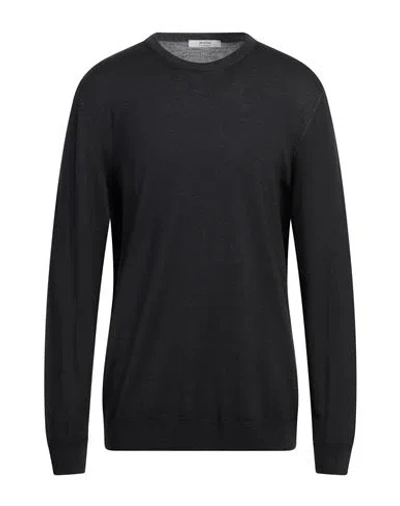 +39 Masq Man Sweater Black Size 50 Merino Wool