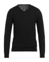 +39 Masq Man Sweater Black Size M Merino Wool