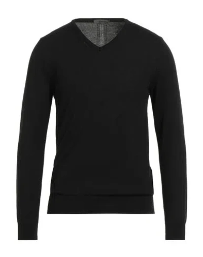 +39 Masq Man Sweater Black Size M Merino Wool