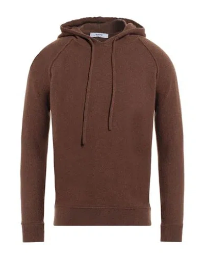 +39 Masq Man Sweater Brown Size 42 Wool