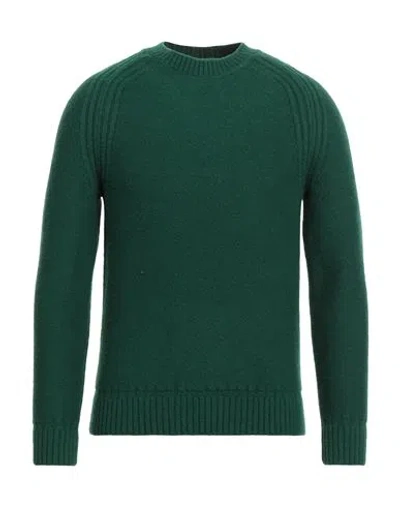 +39 Masq Man Sweater Green Size 36 Polyamide, Acrylic, Wool