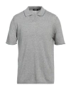 +39 Masq Man Sweater Grey Size 42 Linen, Cotton