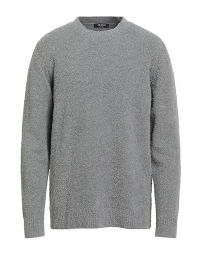 +39 Masq Man Sweater Grey Size 44 Cotton, Polyamide, Elastane