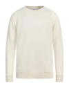 +39 Masq Man Sweater Ivory Size 36 Wool In White