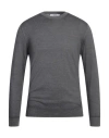 +39 Masq Man Sweater Grey Size 44 Merino Wool