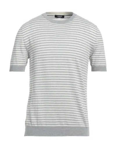 +39 Masq Man Sweater Light Grey Size Xl Cotton
