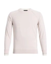+39 Masq Man Sweater Light Pink Size 42 Merino Wool In Pink