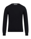Shop +39 Masq Man Sweater Midnight Blue Size 36 Cotton