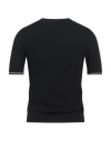 +39 Masq Man Sweater Midnight Blue Size 38 Cotton In Blue