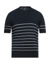 +39 Masq Man Sweater Midnight Blue Size 42 Cotton