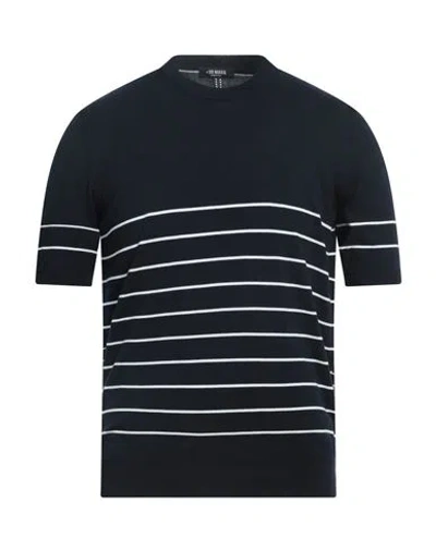 +39 Masq Man Sweater Midnight Blue Size 42 Cotton
