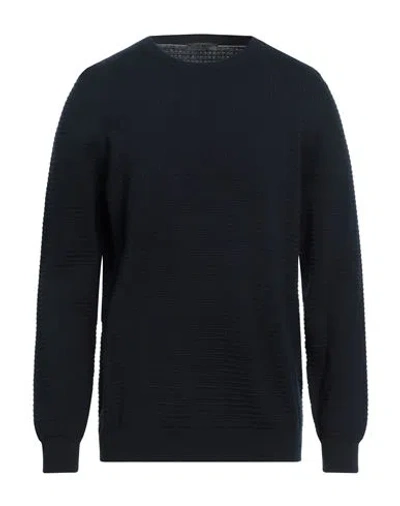 +39 Masq Man Sweater Midnight Blue Size 48 Organic Cotton