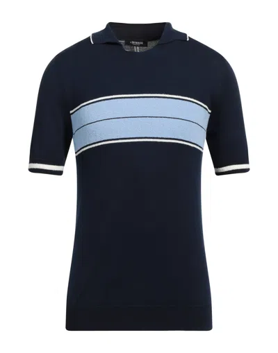 +39 Masq Sweaters In Blue