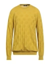 +39 MASQ +39 MASQ MAN SWEATER MUSTARD SIZE 52 MERINO WOOL