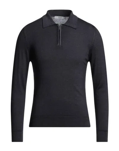 +39 Masq Man Sweater Navy Size 36 Merino Wool
