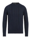 +39 Masq Man Sweater Navy Size 42 Cotton