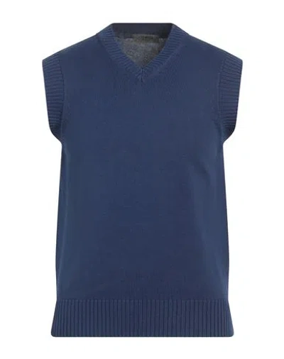+39 Masq Man Sweater Navy Size 40 Cotton