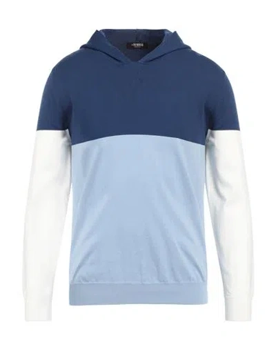 +39 Masq Man Sweater Navy Size 42 Cotton