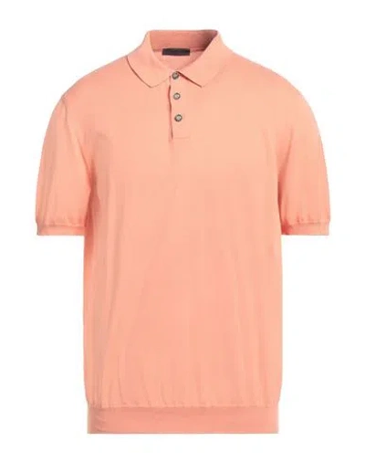 +39 Masq Man Sweater Salmon Pink Size 44 Organic Cotton