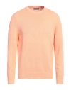 +39 Masq Man Sweater Salmon Pink Size 46 Cotton