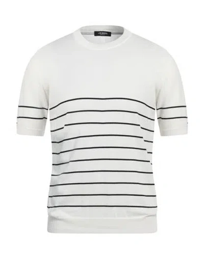+39 Masq Man Sweater White Size 38 Cotton
