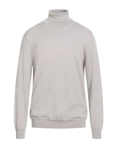+39 Masq Man Turtleneck Beige Size 44 Merino Wool
