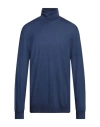 +39 Masq Man Turtleneck Blue Size 46 Merino Wool