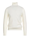 +39 Masq Man Turtleneck Cream Size 44 Merino Wool