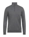 +39 Masq Man Turtleneck Lead Size L Virgin Wool