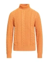 +39 Masq Man Turtleneck Mandarin Size 44 Wool, Polyamide