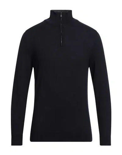 +39 Masq Man Turtleneck Navy Size M Virgin Wool