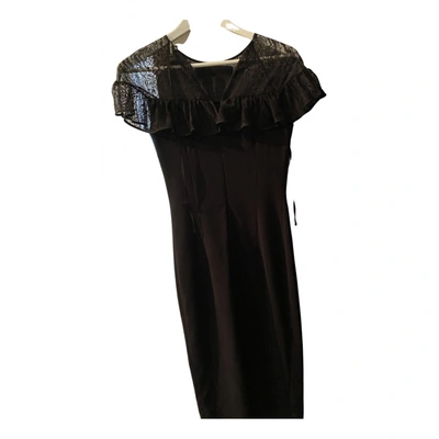 Pre-owned Denny Rose Mid-length Dress In Black