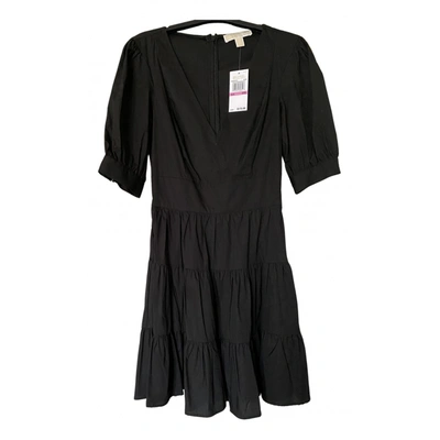 Pre-owned Michael Kors Mini Dress In Black