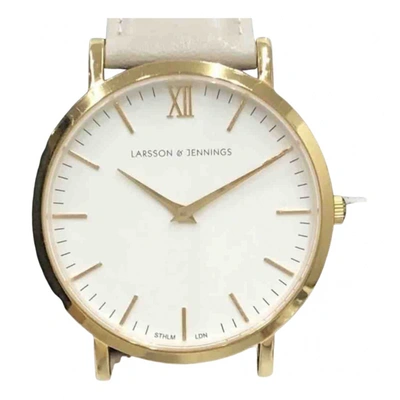 Pre-owned Larsson & Jennings Watch In Grey