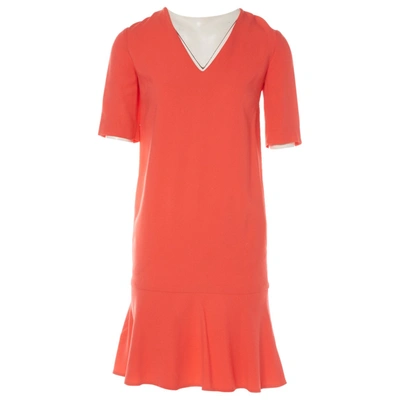 Pre-owned Stella Mccartney Mid-length Dress In Orange