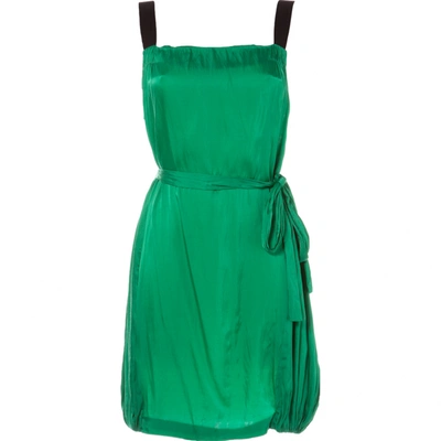 Pre-owned Stella Mccartney Mid-length Dress In Green