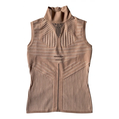 Pre-owned Prada Vest In Brown
