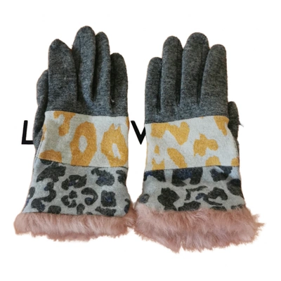 Pre-owned Bimba Y Lola Mittens In Grey