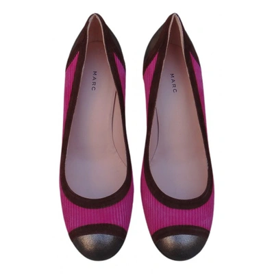 Pre-owned Marc Jacobs Leather Heels In Pink