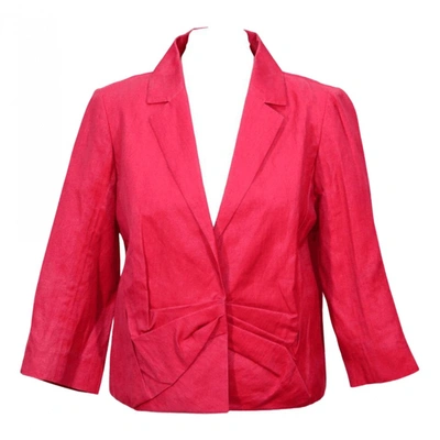 Pre-owned Chloé Silk Jacket In Pink