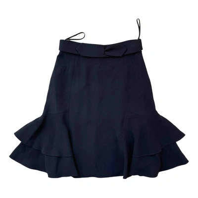 Pre-owned Temperley London Skirt In Black