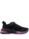 Givenchy Men's Giv 1 Transparent-sole Runner Sneakers In Schwarz